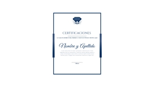 certificaci&oacute;n de desalojo